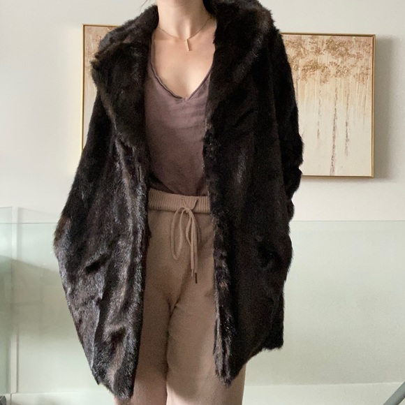 Zara faux fur jacket - Picture 6 of 11